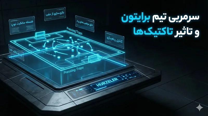 سرمربی تیم برایتون و تاثیر تاکتیک های او بر نتایج تیم